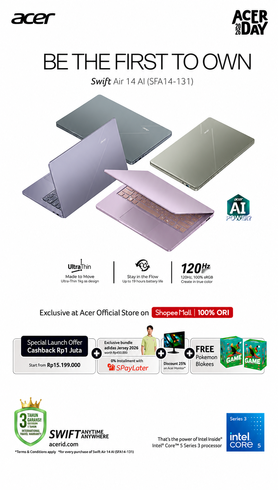 Promo Acerday