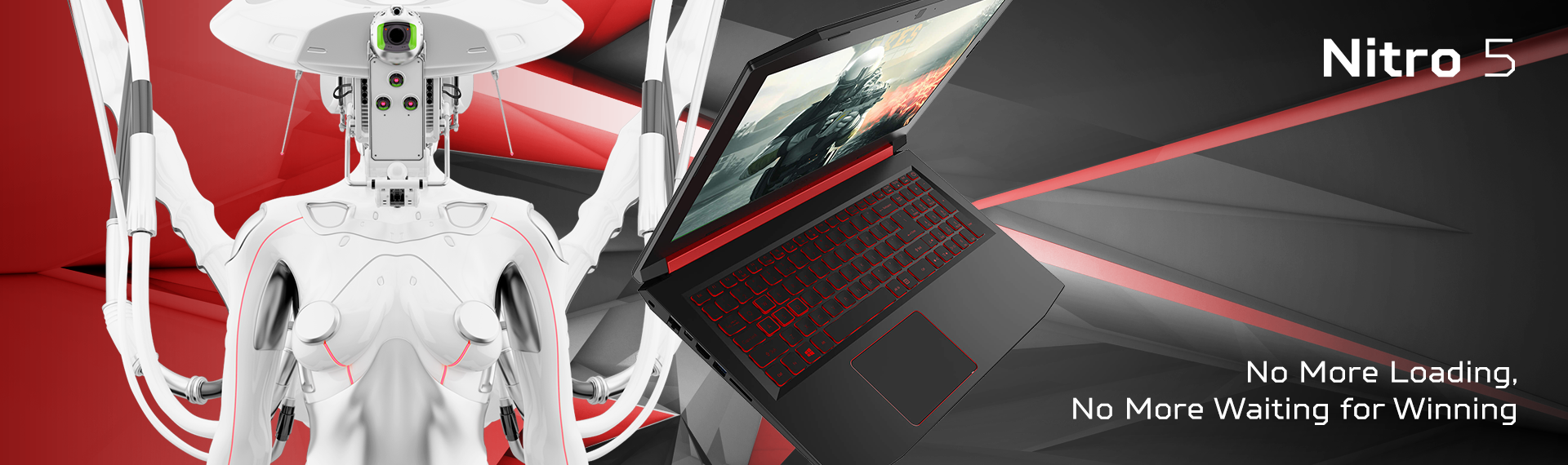 The New Nitro 5, Laptop Bertenaga AMD untuk Casual Gamer