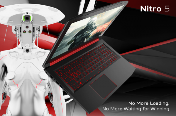 The New Nitro 5, Laptop Bertenaga AMD untuk Casual Gamer