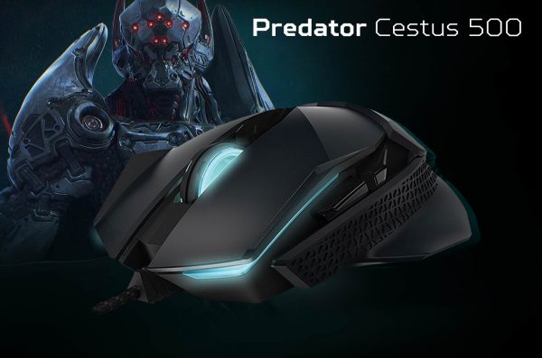 Predator Cestus 500, Mouse Gaming Terbaik dengan Akurasi Superior