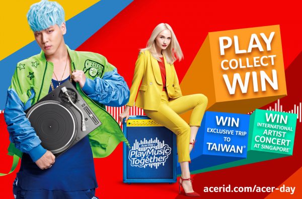 Menangkan Laptop Acer Hingga Tiket Konser Musik di Acer Day 2018!