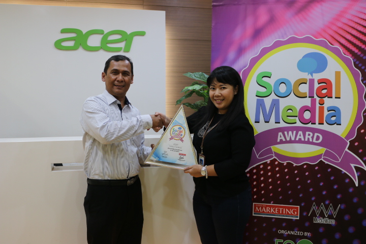 Wow! Social Media Acer Indonesia Dapat Penghargaan Bergengsi!