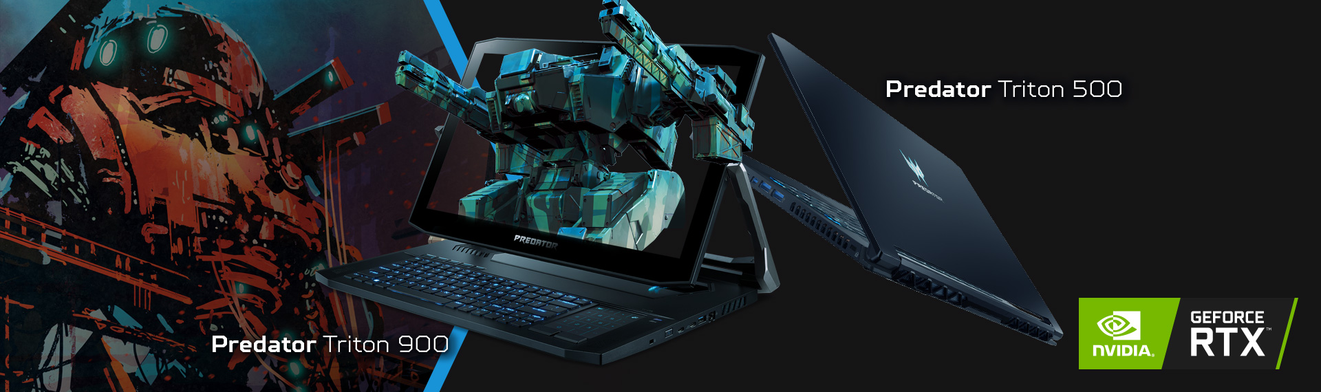 Peluncuran Dua Laptop Gaming Inovatif, Predator Triton NVIDIA RTX Series!
