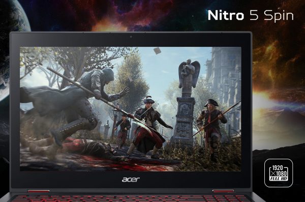Laptop Terbaik untuk Gaming-Isi-Layar-Full-HD-Nitro-5-Spin