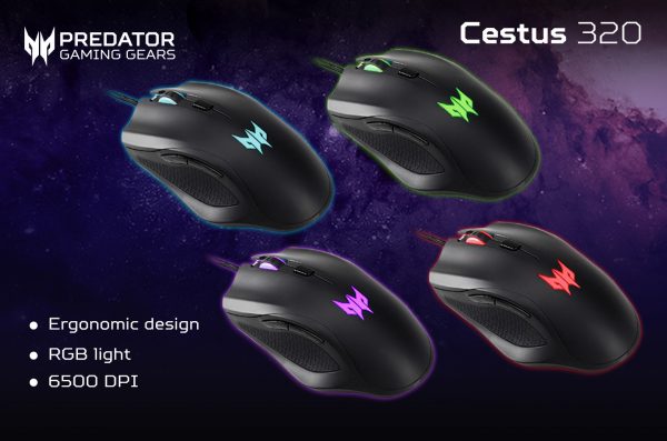 Mouse Predator Cestus 320