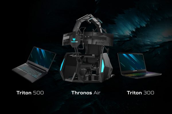 Acer Perkenalkan Laptop Gaming Tipis dan Kursi Gaming Para Sultan, Predator Triton 300 dan Predator Thronos Air, Lewat Conference Next @Acer 2019