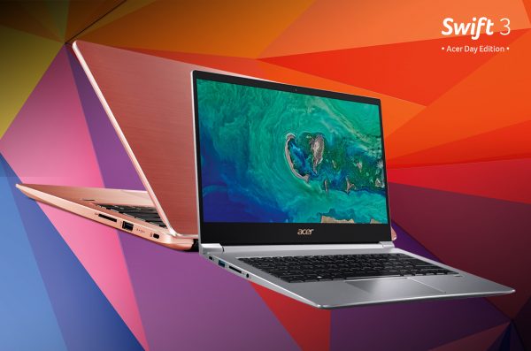 Swift 3 Acer Day Edition, Si Tipis Responsif dengan Performa Tinggi