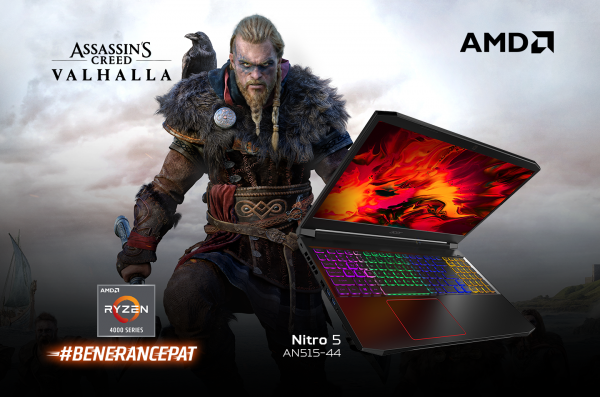 Beli Laptop Nitro 5 Ryzen 4000 dan Dapatkan Free Assassin’s Creed® Valhalla!