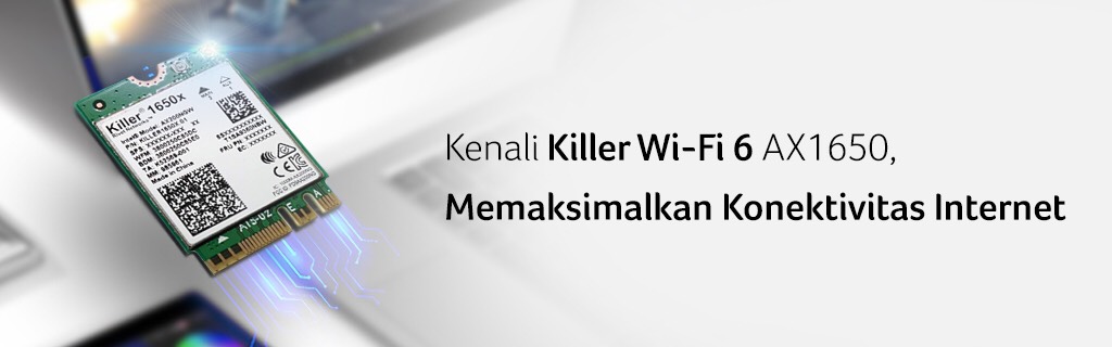 Kenali Killer Wi-Fi 6 AX1650, Maksimalkan Konektivitas Internet Perangkatmu!