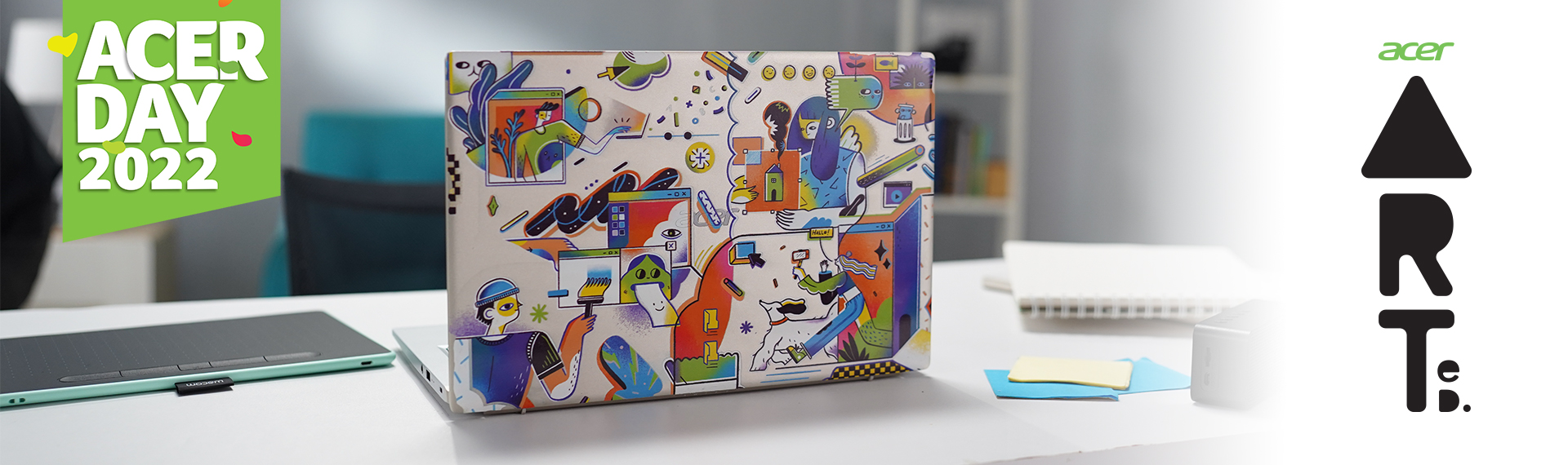 Mark Your Style with ART Exclusive Illustrated Laptop Edition